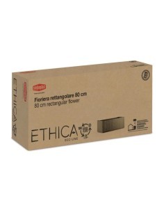 FIORIERA ETHICA 68601 80CM GRAFITE CON SPALLIERA