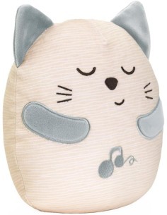 Chicco Pupazzo Gattino Dolce Fusa - Peluche Interattivo con Vibrazione e Musica