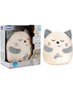 Chicco Pupazzo Gattino Dolce Fusa - Peluche Interattivo con Vibrazione e Musica