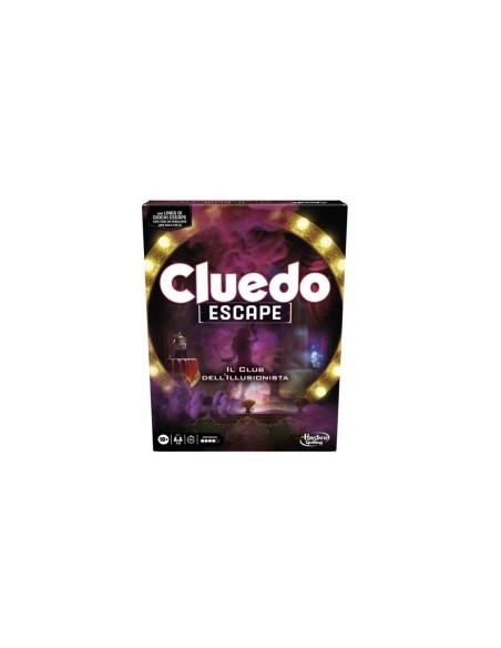GIOCO F8817 CLUEDO ESCAPE CLUB DELL'ILLUSIONISTA