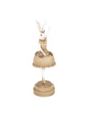CONIGLIETTA 137206 BEIGE 35CM RESINA
