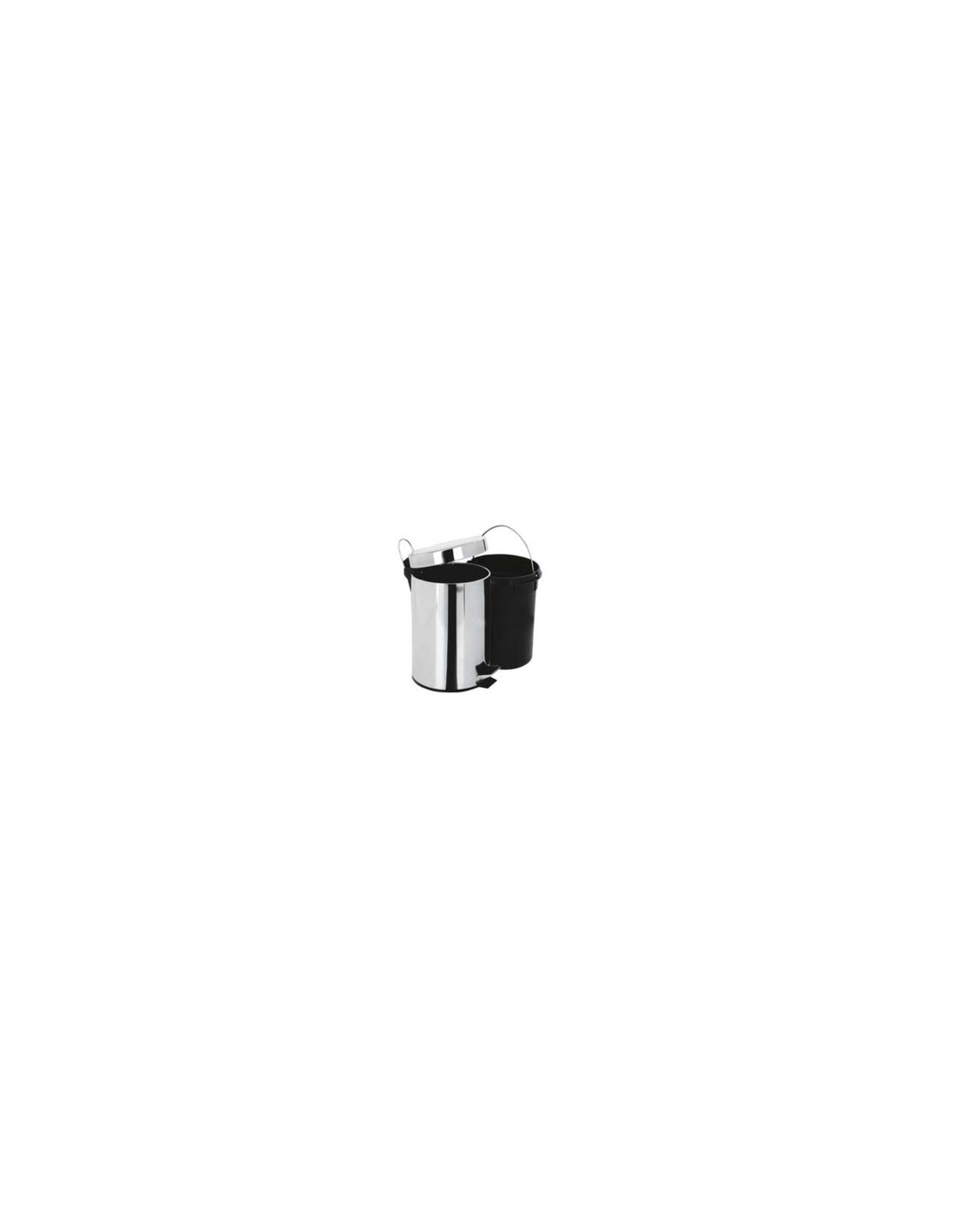 PATTUMIERA PEDALE BINTY 12LT INOX