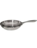 5five, Padella in Acciaio Inox 26 cm, Adatta per Induzione, Padella Resilience, Utensile da Cucina, Acciaio Inossidabile