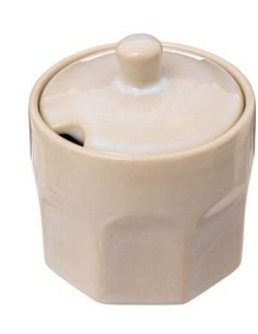 ZUCCHERIERA 196346B ROMA 8X9CM BIANCO