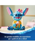 LEGO Disney Stitch 43249, Personaggio da Costruire, Parti Mobili, Camicia, Cono Gelato, Gioco per Bambini, Idea Regalo