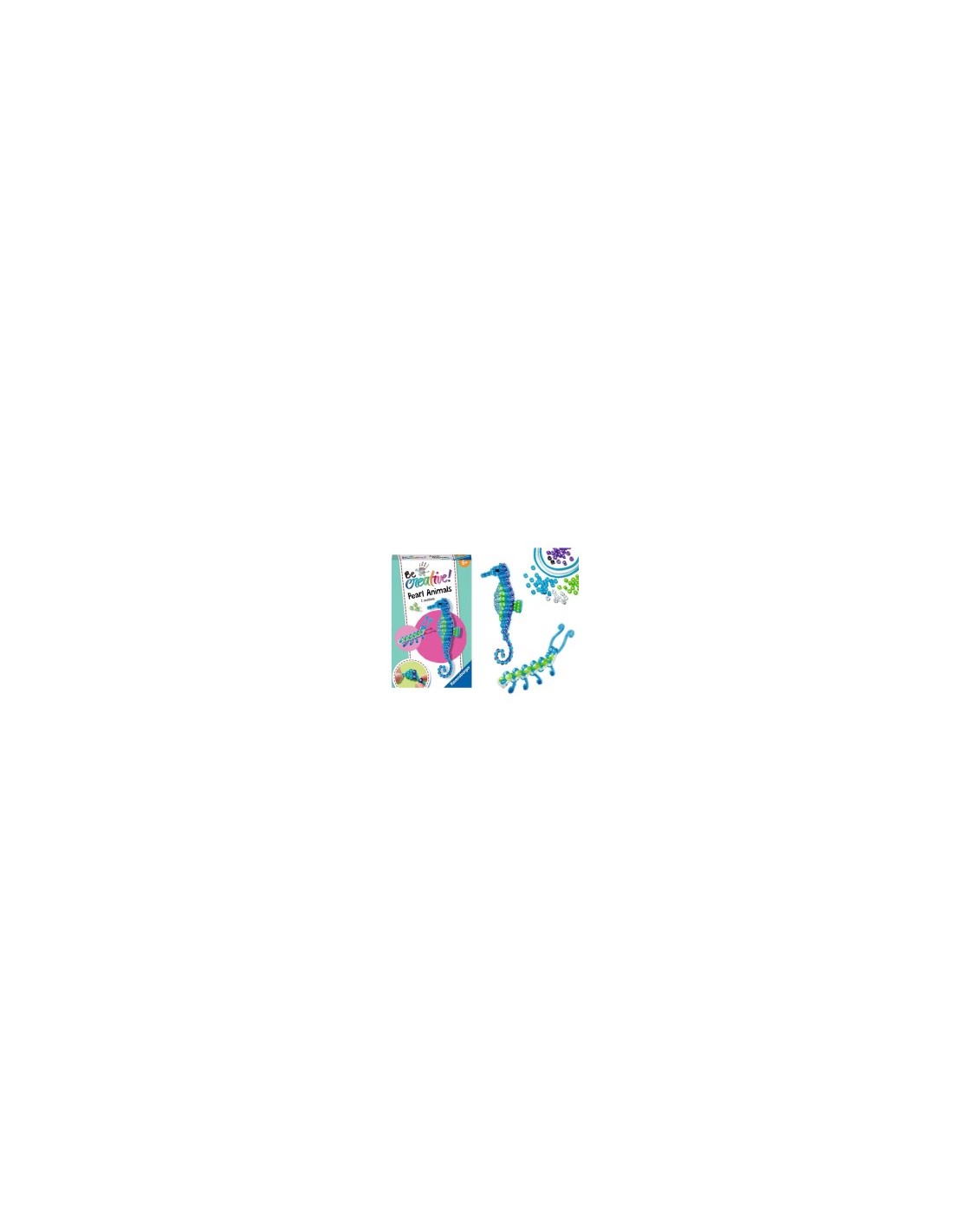 BE CREATIVE 18428 PEARL ANIMALS CAVALLUCCIO MARINO
