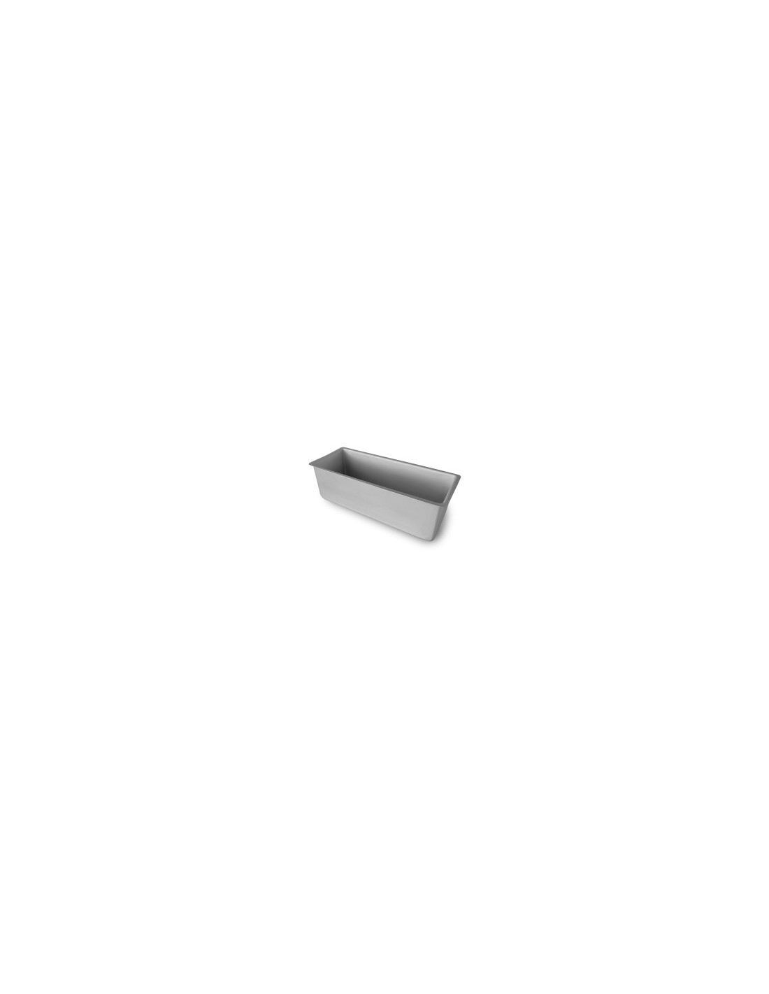 STAMPO PLUMCAKE 30X11X10CM ALLUMINIO ANODIZZATO