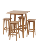 TAVOLO ALTO 186528 TIWI 80X80 H102CM ACACIA