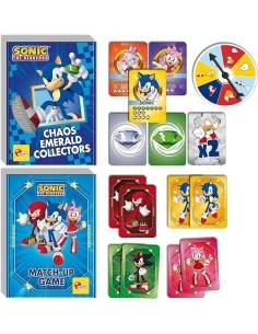 Sonic 2 in 1 Card Games in a Backpack - Collezione di Giochi di Carte