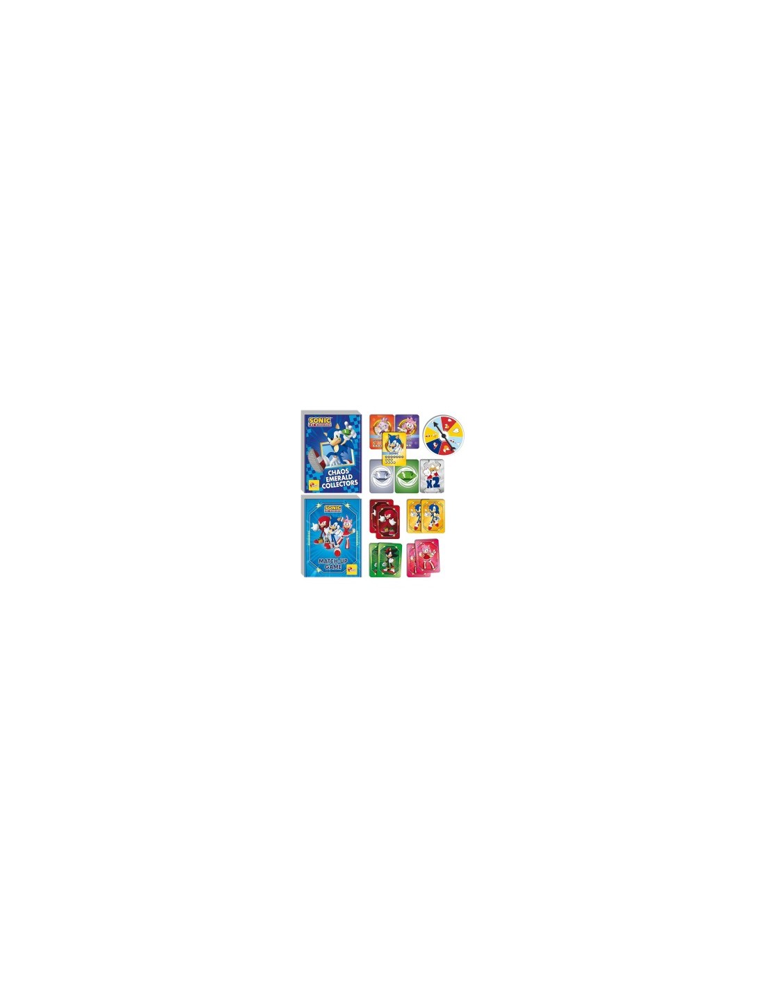 Sonic 2 in 1 Card Games in a Backpack - Collezione di Giochi di Carte