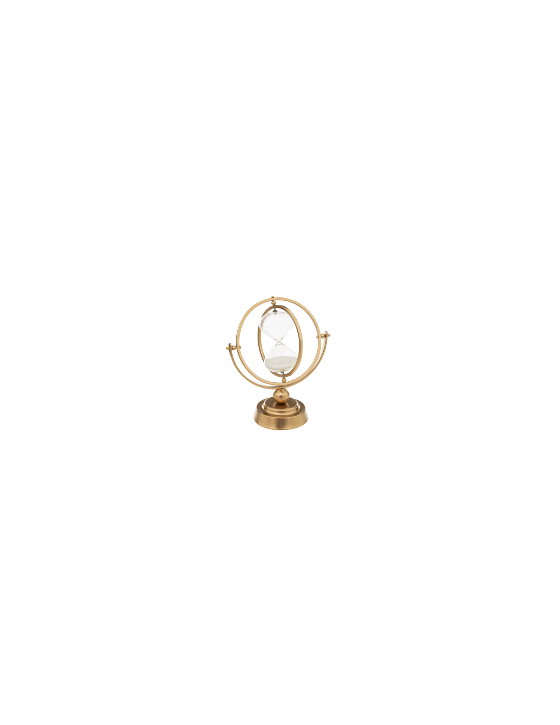 CLESSIDRA 193256 CON SUPPORTO DORATO H25CM