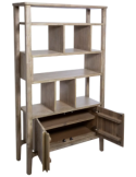 LIBRERIA 166633 BANILA 95X35X180CM ACACIA