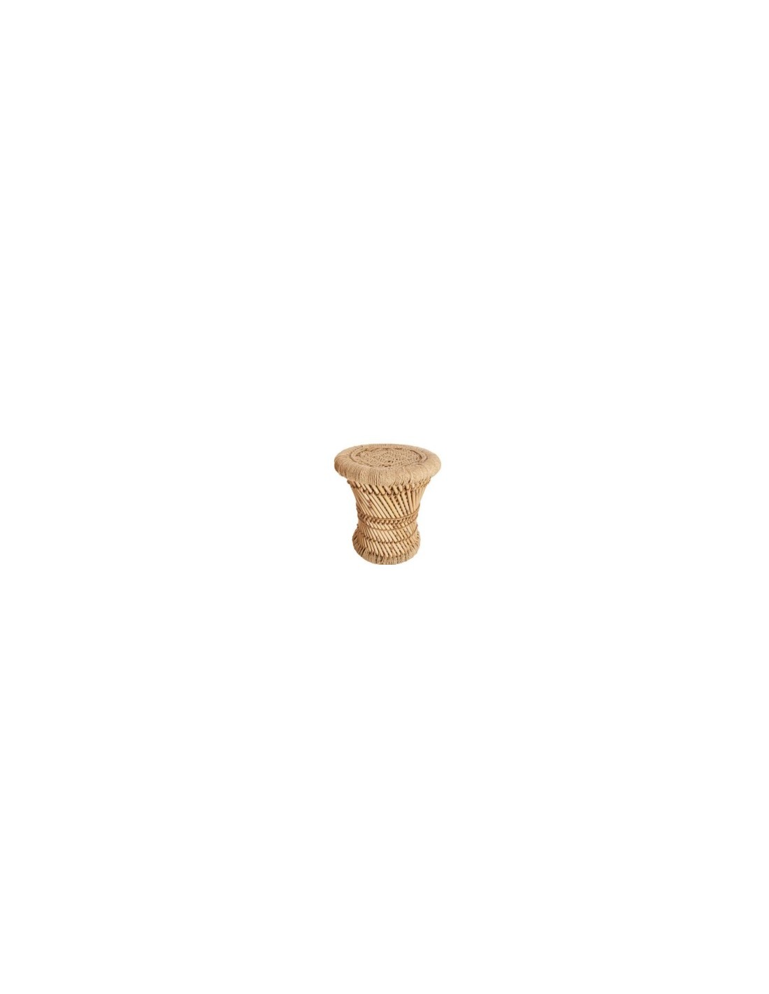 TAVOLINO 156861A 1 MISURA CORDA 30X28CM NATURALE