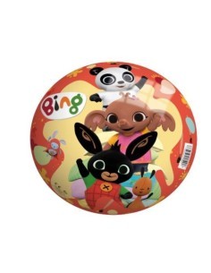 Pallone Bing 22 cm, Pallone in PVC, Diametro 230 mm, Brandizzato Bing, Leggero e Facile da Lavare