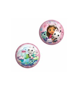 Pallone Gabby 22 cm, Palla da Gioco in Vinile Stampato Colorato, Motivo Licenza Gabby's Dollhouse, Divertimento per Tutte le Età
