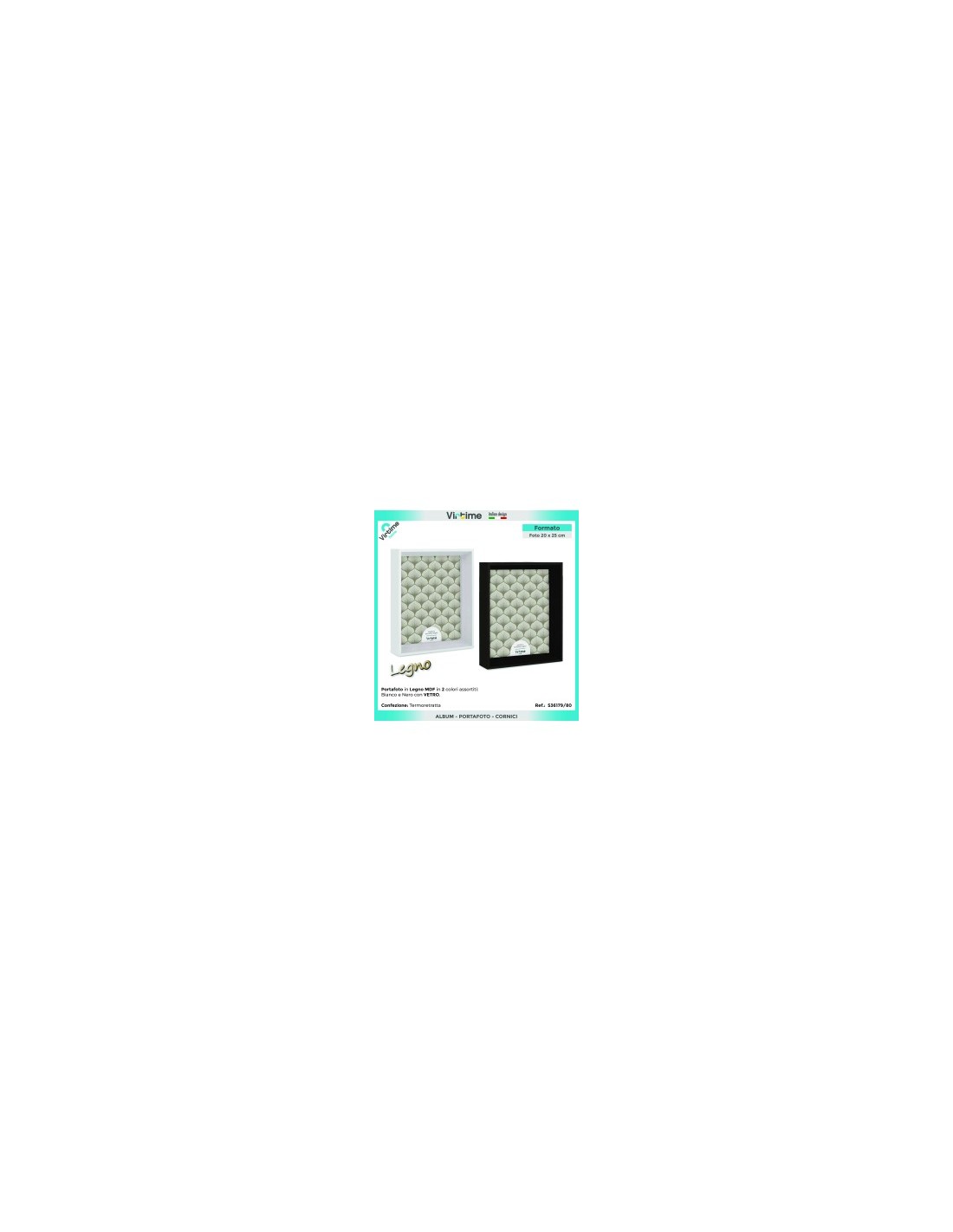 PORTAFOTO S36179/80 MDF 20X25 ASSORTITO