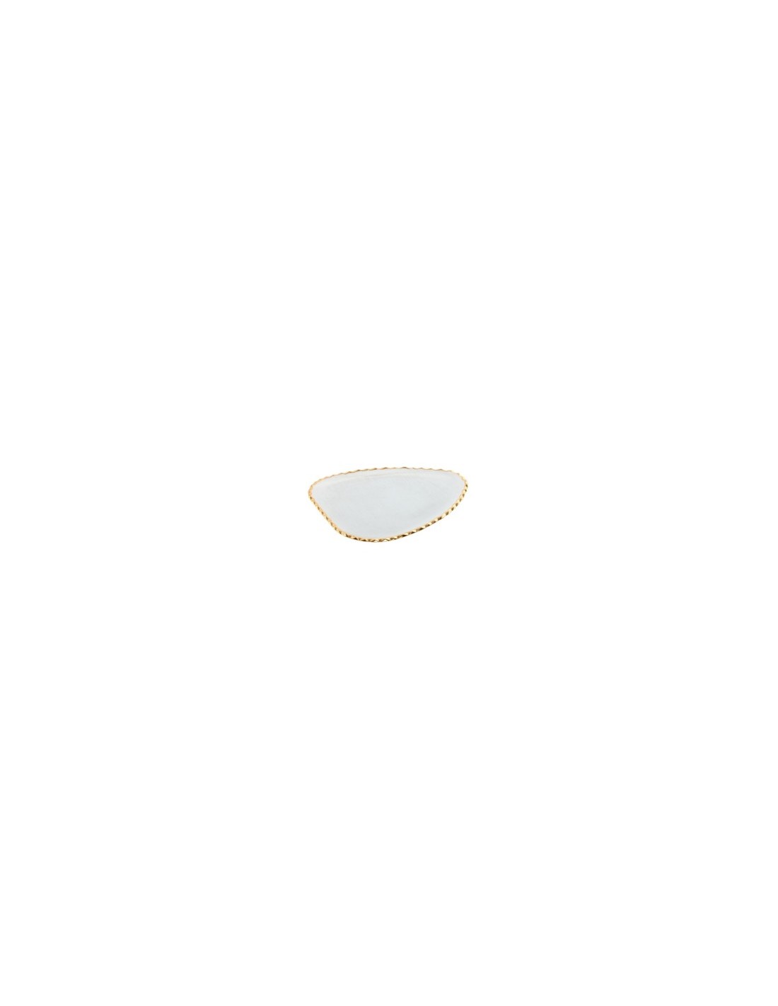 CENTROTAVOLA BD212883 ASTRATTO 29X23CM CRISTALLO