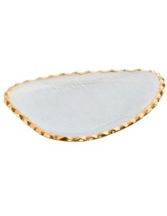 VASSOIO BD212884 SVUOTATASCHE 19X14CM CRISTALLO