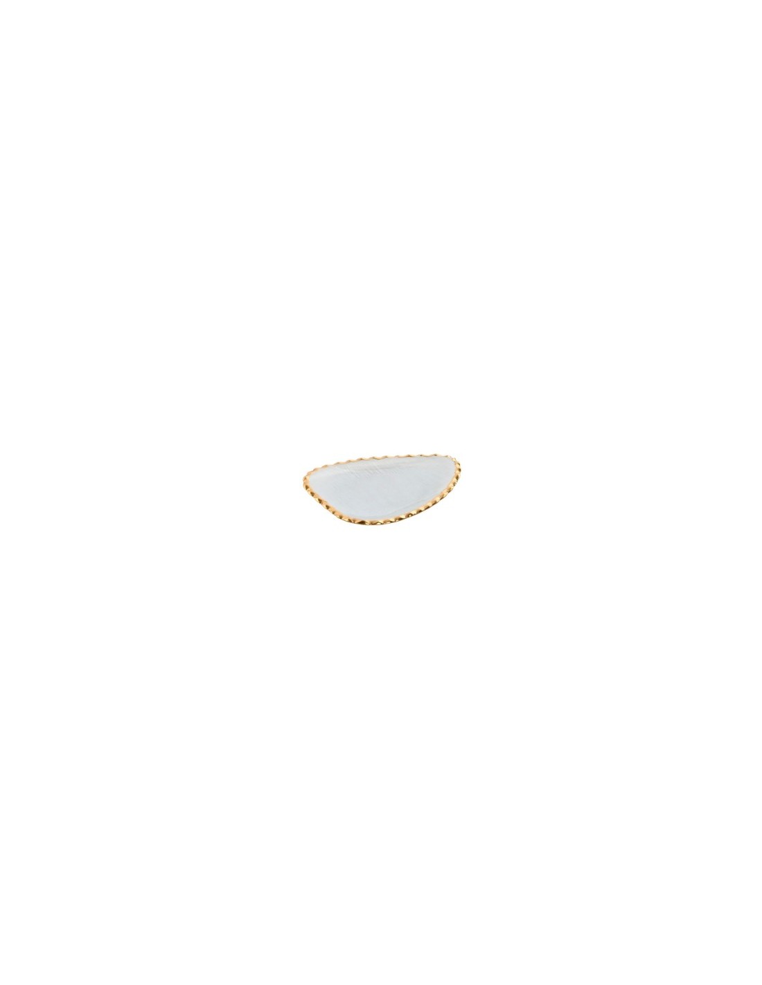 VASSOIO BD212884 SVUOTATASCHE 19X14CM CRISTALLO