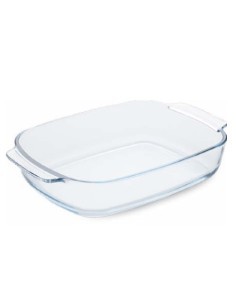TEGLIA RETTANGOLARE 34X22,5CM 2MANICI BOROSILICATO
