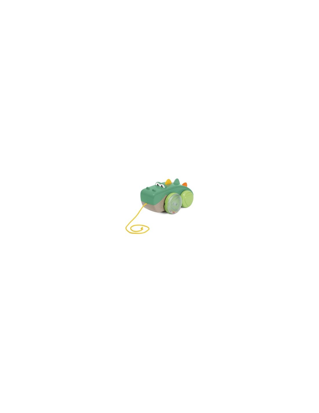 Chicco Drillo il Coccodrillo Trainabile - Gioco Pull Along in Plastica Riciclata