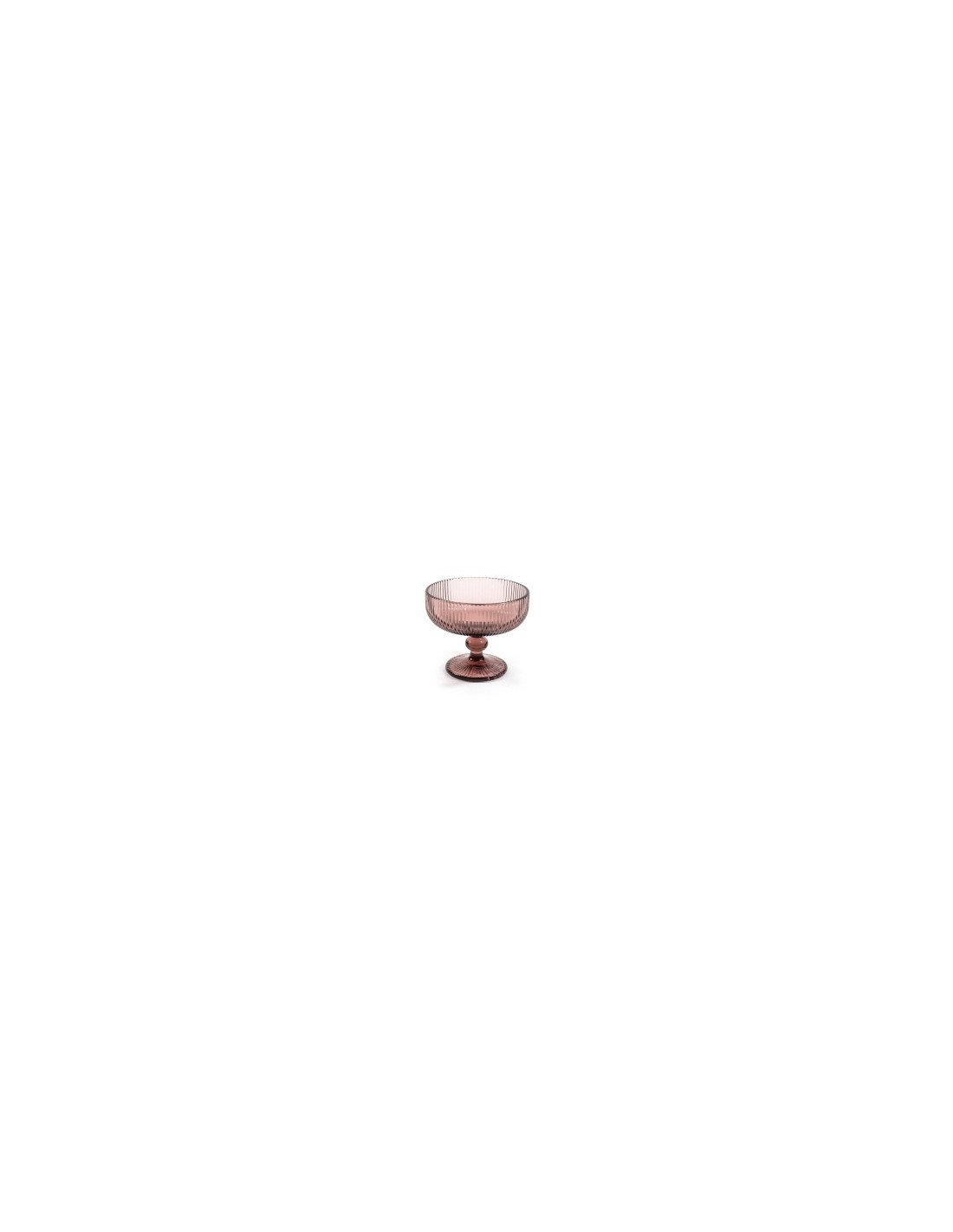 COPPA 08387 RIGHE ROSA 290ML 12X10CM