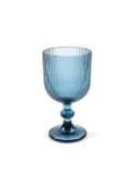 CALICE 08240 VETRO AZZURRO 350ML 9X16,5CM