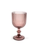 CALICE 08264 VETRO ROSA 350ML 9X16,5CM