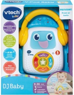 Baby Vpod Baby, Giocattolo Musicale Interattivo con 5 Modalità di Gioco, Canzoni Educative e Melodie Extra