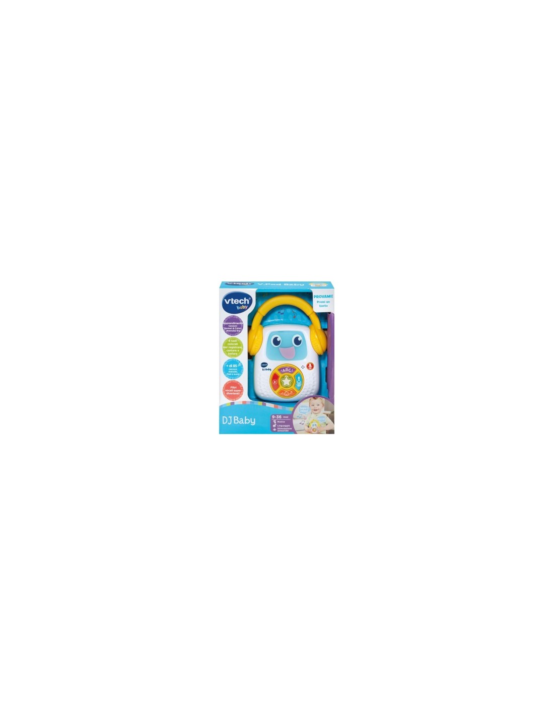 Baby Vpod Baby, Giocattolo Musicale Interattivo con 5 Modalità di Gioco, Canzoni Educative e Melodie Extra
