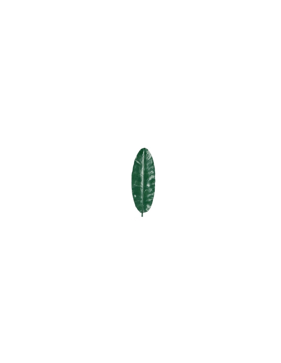 DEC PARETE 0183158 FOGLIA VERDE 33X95CM RESINA