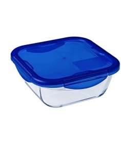 PYREX 286P CONTENITORE QUADRO 2LT CON COPERCHIO ERMETICO
