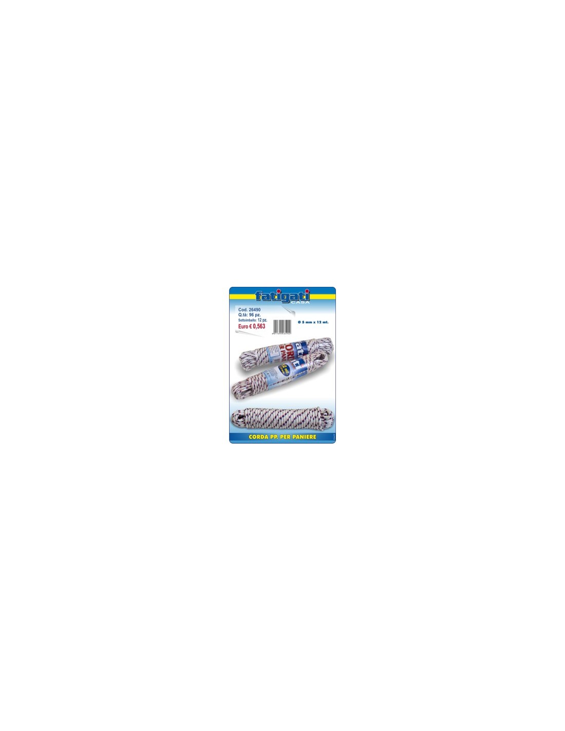 CORDA PANIERE 26490 12MT D5MM
