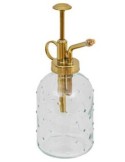NEBULIZZATORE 198211 VETRO TRASPARENTE 33CL DORATO