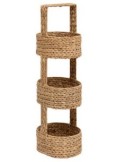 MENSOLA 200857 3 CESTINI 77X30X92CM GIACINTO/METALLO