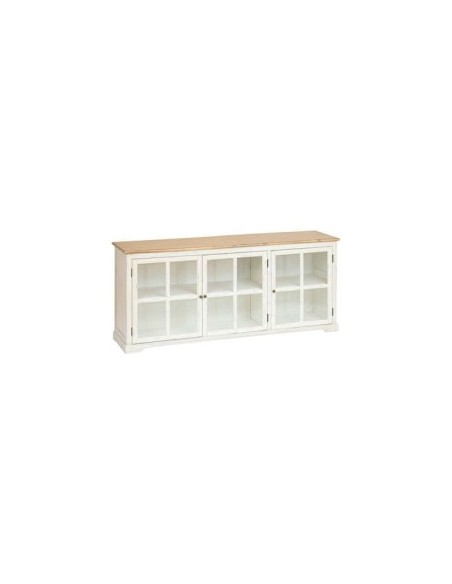 CREDENZA 197723 OLBIA 180X45X80CM MFD/VETRO