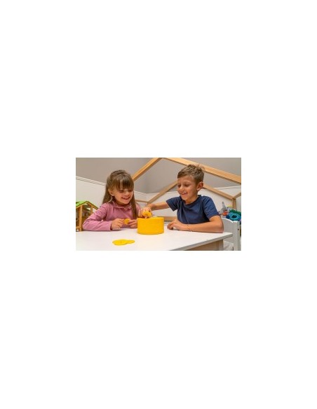 Rocco Giocattoli Peperito Topino Mangiadito, gioco da tavolo per bambini, gioco divertente per bimbi