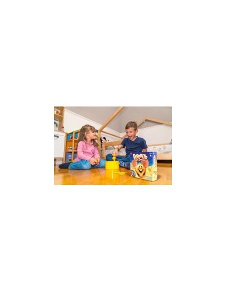 Rocco Giocattoli Peperito Topino Mangiadito, gioco da tavolo per bambini, gioco divertente per bimbi