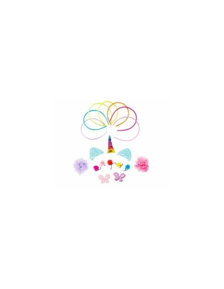 Magic Unicorn Cerchietti Fai da Te, Kit Creazione Headband, Nice Group