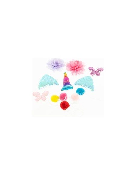 Magic Unicorn Cerchietti Fai da Te, Kit Creazione Headband, Nice Group