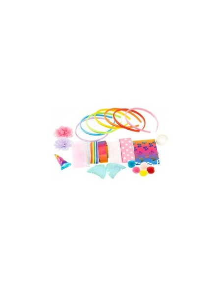 Magic Unicorn Cerchietti Fai da Te, Kit Creazione Headband, Nice Group
