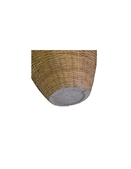 PORTAVASO CEMENTO BAMBOO 39xH.34cm 363679
