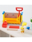 Rubble & Crew Officina di Rubble, Set da Costruzione con Personaggio Rubble, Sabia Kinetic Sand e Strumenti, 3 Anni+