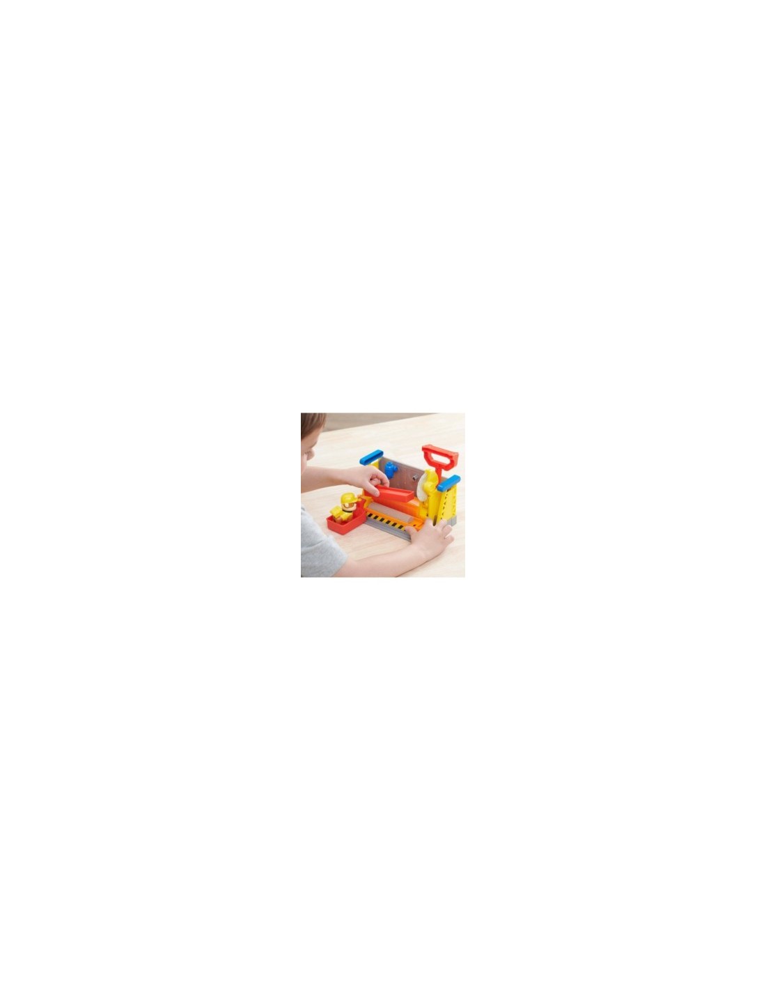 Rubble & Crew Officina di Rubble, Set da Costruzione con Personaggio Rubble, Sabia Kinetic Sand e Strumenti, 3 Anni+