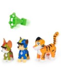 Paw Patrol Jungle Pups con 2 Statuette e Animale della Giungla