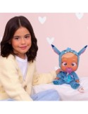 Cry Babies Disney Stitch, bambola con pigiama blu, suoni realistici di bebè, giocattolo per bambini 18 mesi+