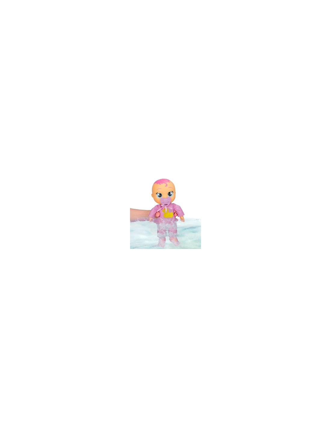 Cry Babies Newborn Bath Time Zoe, bambola che reagisce al bagno, giocattolo per bambini 18 mesi+