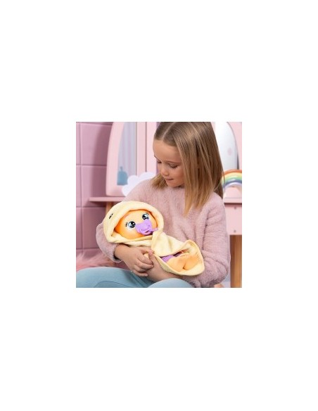 Cry Babies Newborn Bath Time Zoe, bambola che reagisce al bagno, giocattolo per bambini 18 mesi+