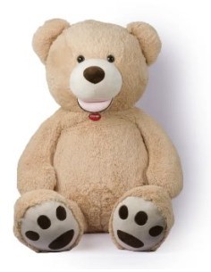 PELUCHE 26877 ORSO BEIGE 150CM