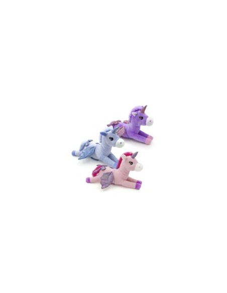 PELUCHE 25491 UNICORNO LUCI E MUSICA ASSORTITO